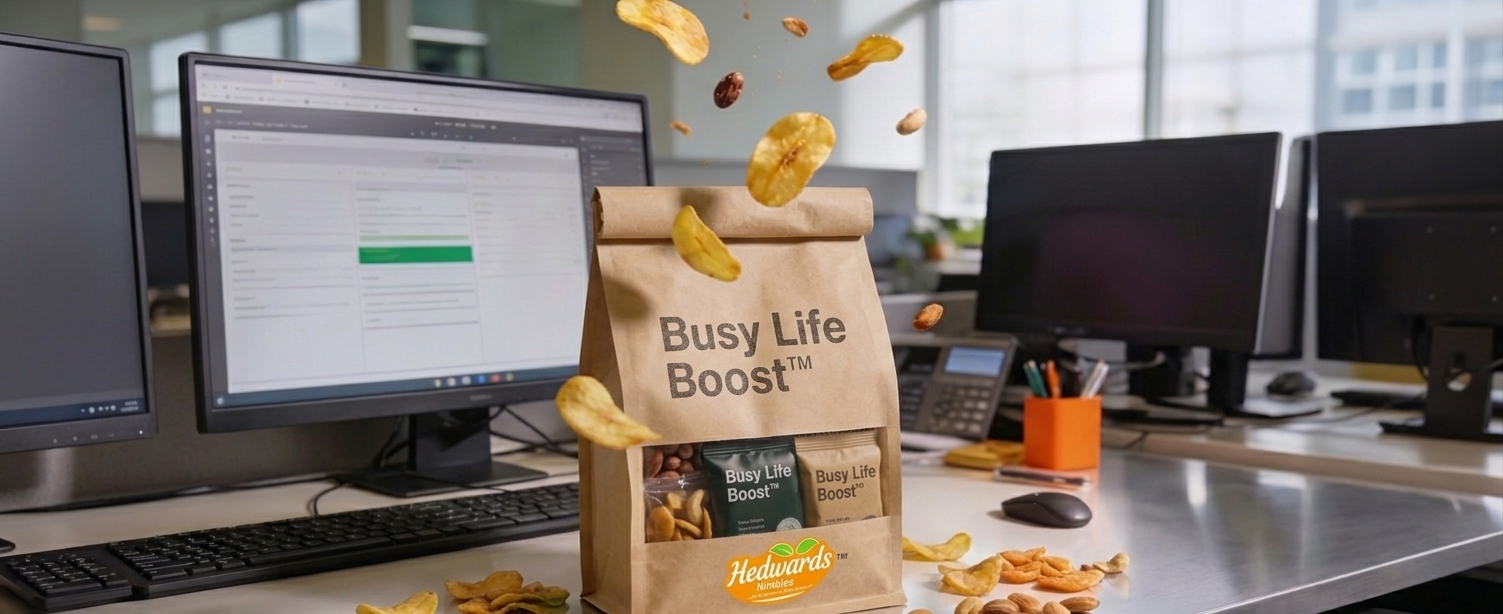 Busy Life Boost™ - Wholesome Snack & Wellness Bag
